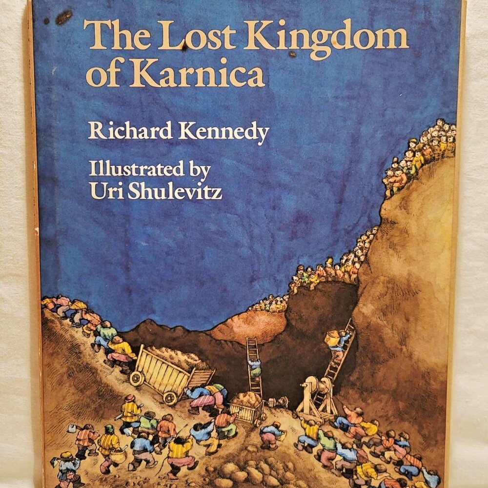 Lost Kingdom of Karnica Richard Kennedy Uri Shulevitz - 1979 Sierra Club HC DJ